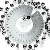 Acenbay 2001 - 2003 Toyota Prius Gen 1 Nickel - Plated, Copper Bus Bars & SS Nuts Set (for 38 Modules) - My New Battery