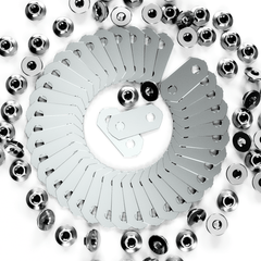 Acenbay 2001 - 2003 Toyota Prius Gen 1 Nickel - Plated, Copper Bus Bars & SS Nuts Set (for 38 Modules) - My New Battery