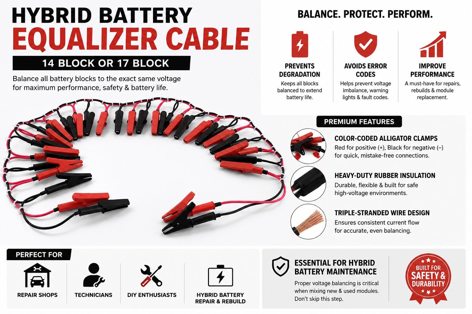 NexPower Voltage Equalizer Cable 2.0 - My New Battery