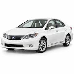 Illustrative white hs250h-anf10 vehicle reference; styling varies by year. Not battery kit contents.