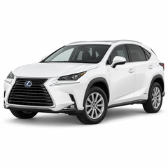 Illustrative white nx300h-az10 vehicle. Styling varies by model year; not battery kit contents.