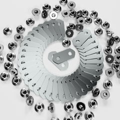 Acenbay 2008–2012 Lexus LS 600h Nickel-Plated, Copper Bus Bars & SS Nuts Set (for 40 Modules)