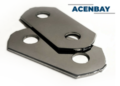 Acenbay 2008–2012 Lexus LS 600h Nickel-Plated, Copper Bus Bars & SS Nuts Set (for 40 Modules)