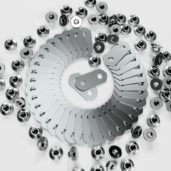 Acenbay 2014–2021 Toyota RAV4 Nickel - Plated, Copper Bus Bars & SS Nuts Set (for 34 Modules) - My New Battery